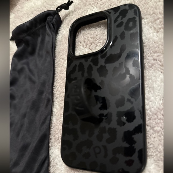 Loopy Case Midnight Leopard IPhone 14 Pro - Picture 2 of 4